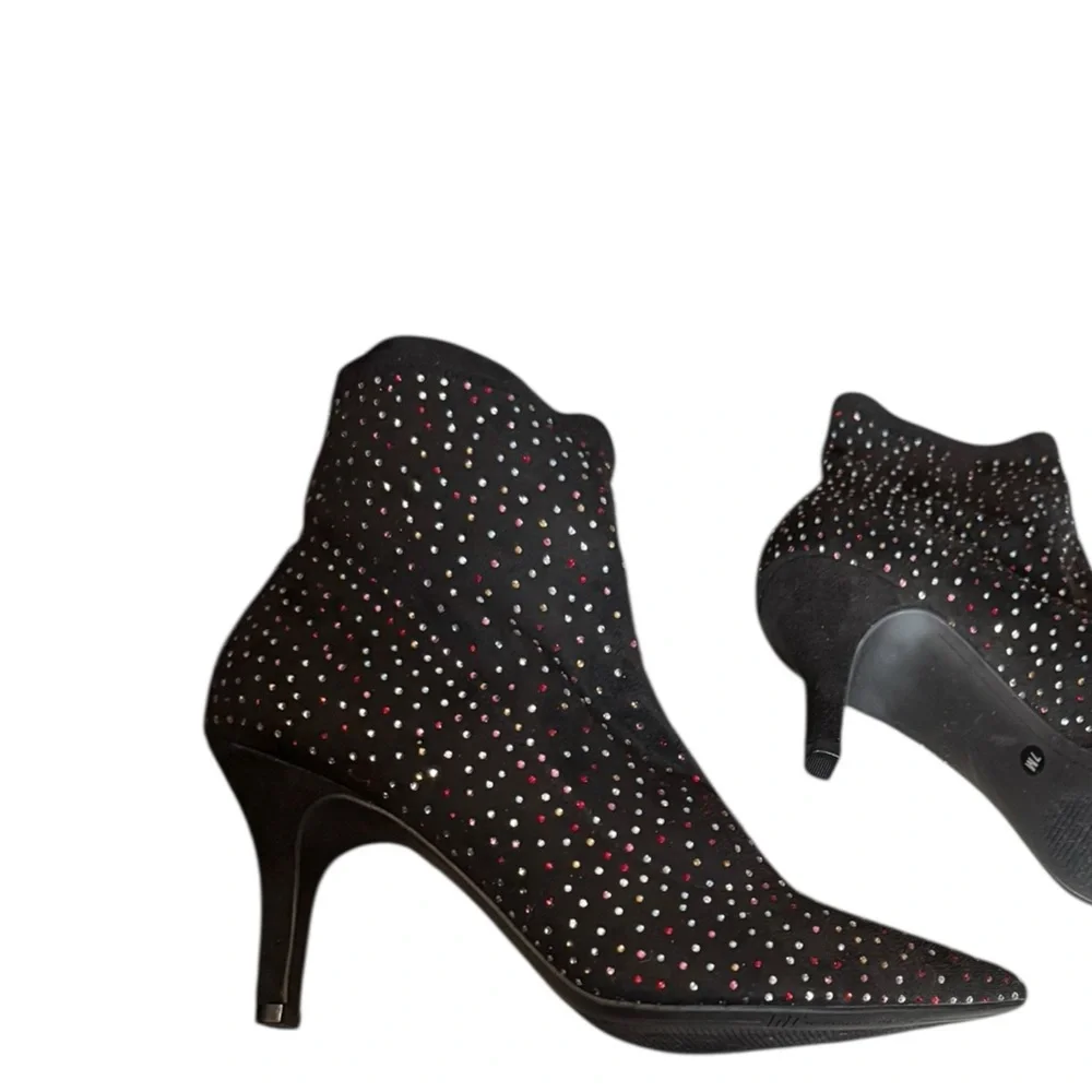 INC Rhinestone Ankle Booties NEW Size 7